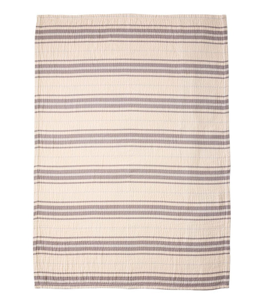 L.L.Bean | Lightweight Cotton Gauze Throw, Stripe