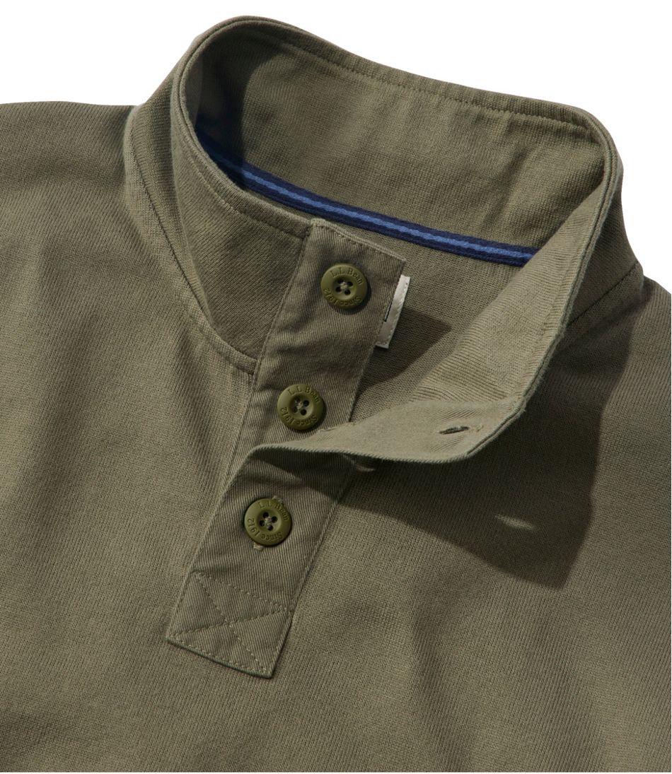L.L.Bean | Men's Bean's Vintage Soft Rugby, Mockneck