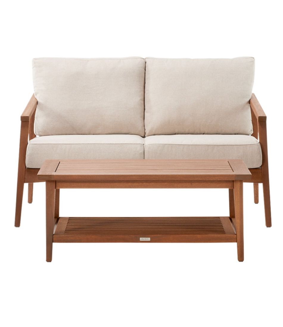 L.L.Bean | Eucalyptus 4-Piece Patio Set