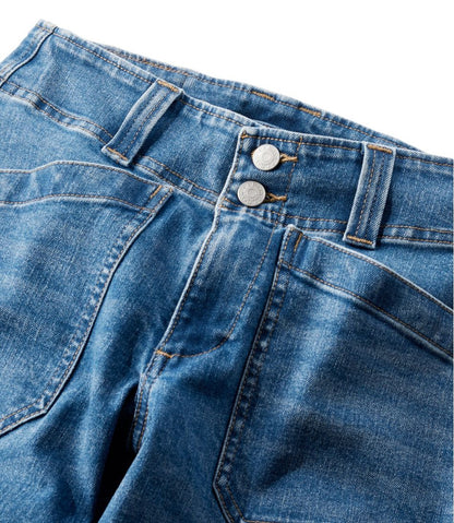L.L.Bean | Women's 1912 Field Denim Pants, Mid-Rise Ankle Utility