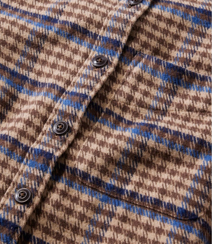 L.L.Bean | Women's Signature 1933 Collarless Chamois Tunic, Plaid