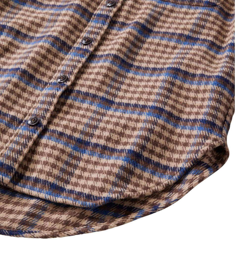 L.L.Bean | Women's Signature 1933 Collarless Chamois Tunic, Plaid