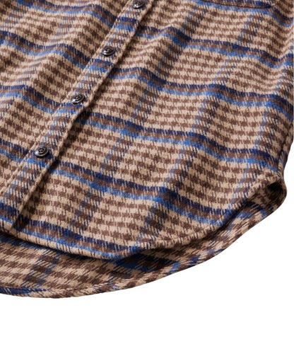 L.L.Bean | Women's Signature 1933 Collarless Chamois Tunic, Plaid