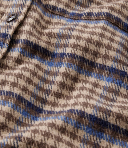 L.L.Bean | Women's Signature 1933 Collarless Chamois Tunic, Plaid