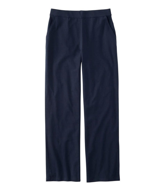 L.L.Bean | Women's Perfect Fit Pants, Wide Straight-Leg