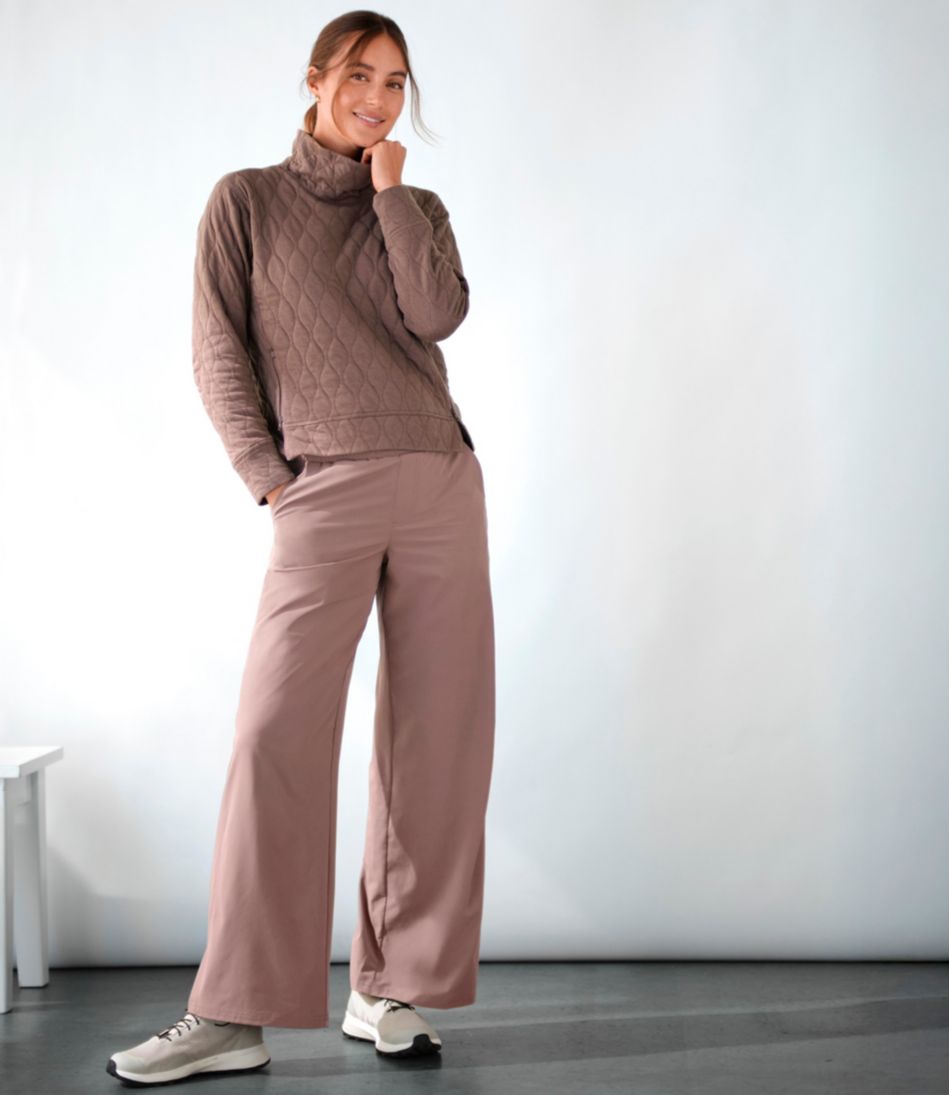 L.L.Bean | Women's VentureStretch Pants, Wide Leg
