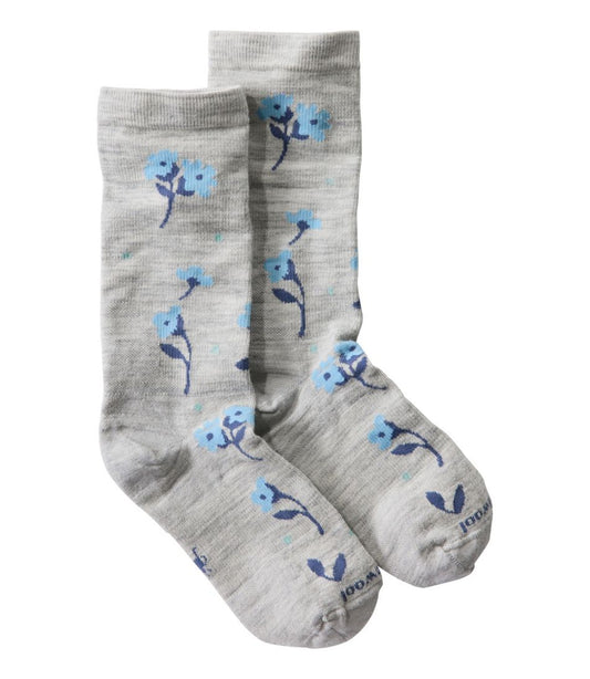 L.L.Bean | Women's Smartwool Everyday Garden Gala Crew Socks