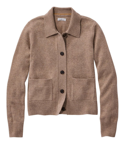 L.L.Bean | Women's Signature Camp Merino Wool Sweater, Cardigan