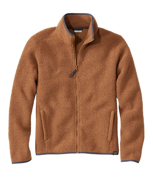 L.L.Bean | Men's All Season Wool Fleece Full-Zip Sweater