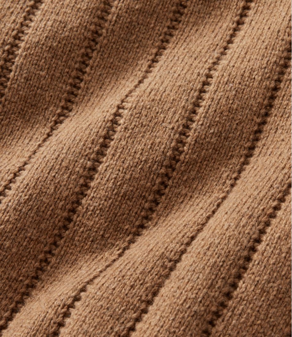 L.L.Bean | Men's Riverton Wool/Cotton Sweater, Mockneck