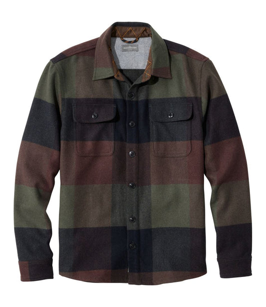 L.L.Bean | Men's Signature Wool Workshirt, Plaid