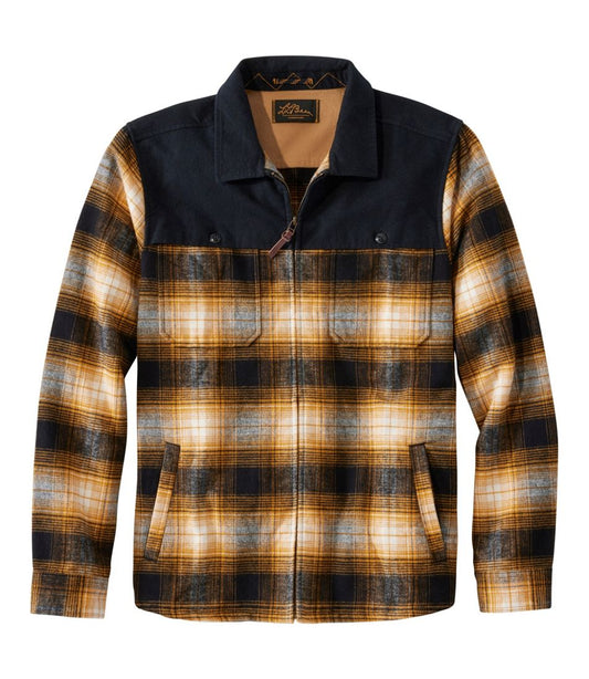 L.L.Bean | Men's Signature 1965 Chamois Cloth Stag Jacket, Plaid