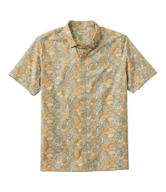L.L.Bean | Men's Ultralight Venture Shirt, Short-Sleeve Print