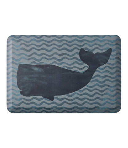 L.L.Bean | Happy Feet Comfort Mat, Whale