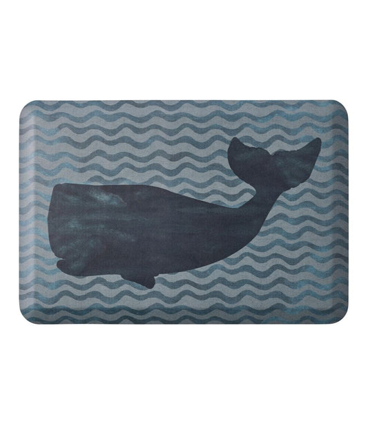 L.L.Bean | Happy Feet Comfort Mat, Whale