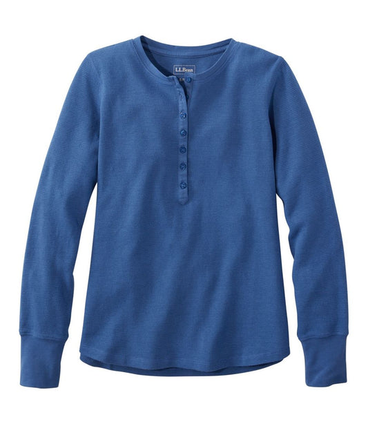 L.L.Bean | Women's Waffle-Knit Henley