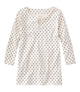 Cream/Classic Navy Dot