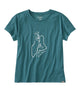 Storm Teal Maine Floral