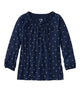 Navy Paisley Dot