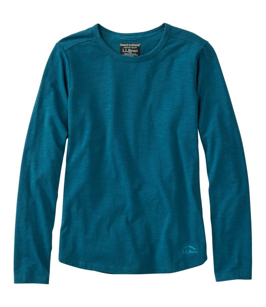 L.L.Bean | Women's Insect Shield Field Tee, Long-Sleeve