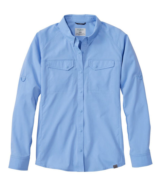 L.L.Bean | Women's Tropicwear CoolPro Fishing Shirt, Long-Sleeve
