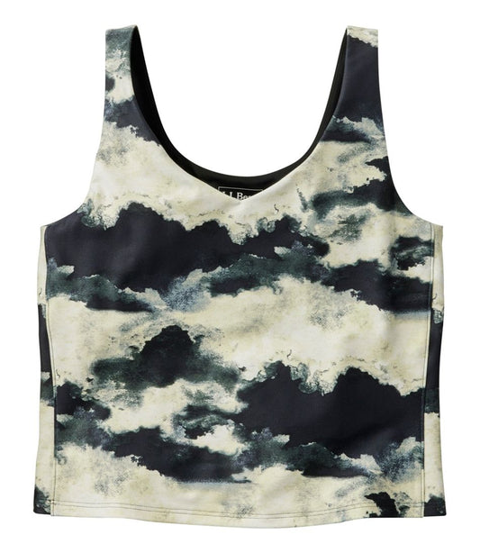 L.L.Bean | Women's L.L.Bean Everyday Performance Tank, Cropped Print