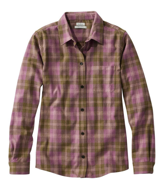 L.L.Bean | Women's Scotch Plaid Flannel Shirt, Relaxed