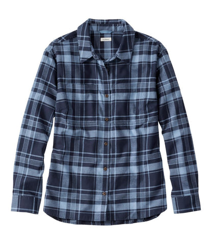 L.L.Bean | Women's Whisperweight Flannel Shirt, Button-Down