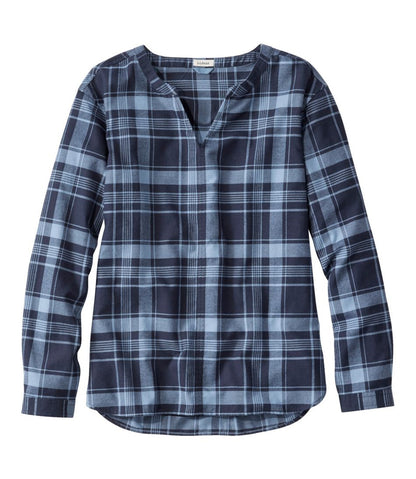 L.L.Bean | Women's Whisperweight Flannel Popover Shirt