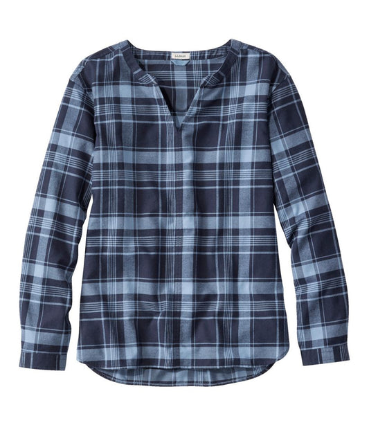 L.L.Bean | Women's Whisperweight Flannel Popover Shirt