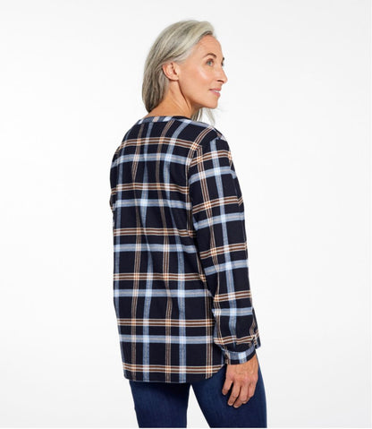 L.L.Bean | Women's Whisperweight Flannel Popover Shirt