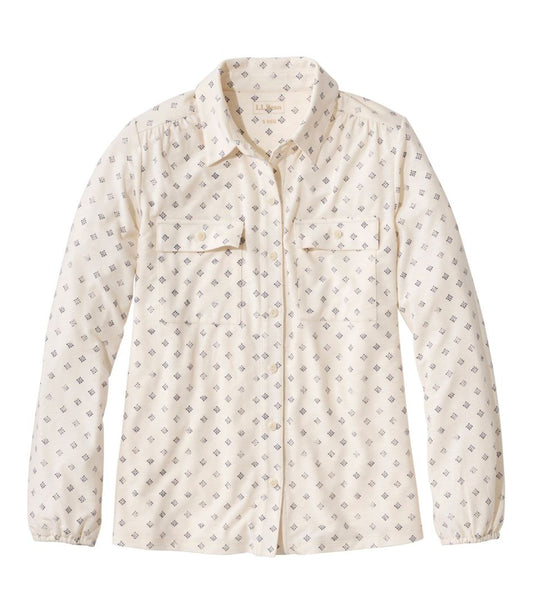 L.L.Bean | Women's Camden Hills Button Front Shirt, Print