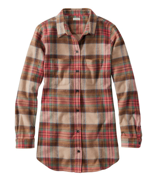 L.L.Bean | Women's Scotch Plaid Flannel Shirt, Tunic