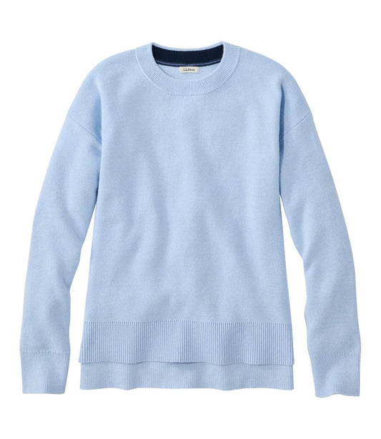 L.L.Bean | Women's Wicked Soft Cotton/Cashmere Crewneck Sweater