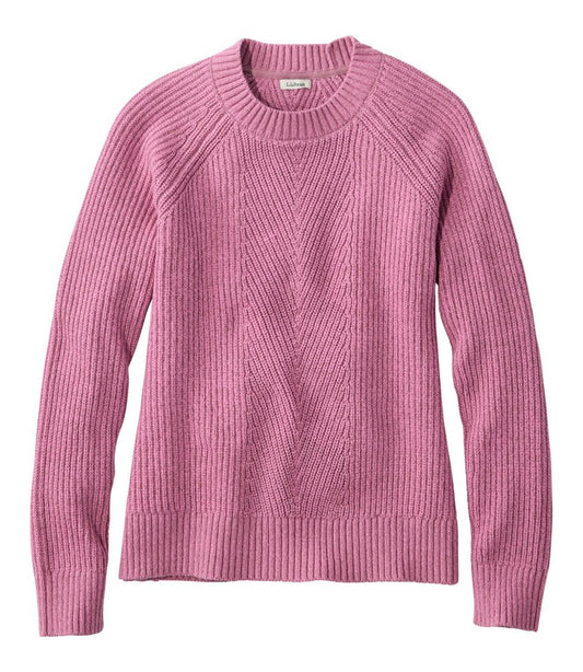 L.L.Bean | Women's Mariner Shaker Sweater, Crewneck