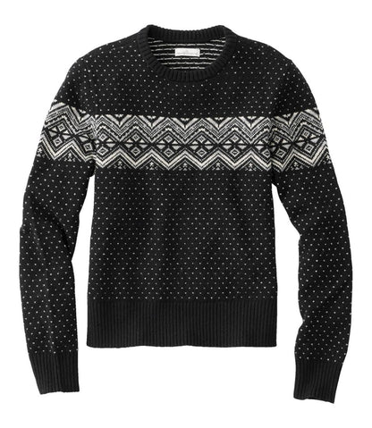 L.L.Bean | Women's Signature Camp Merino Wool Sweater, Pullover Novelty