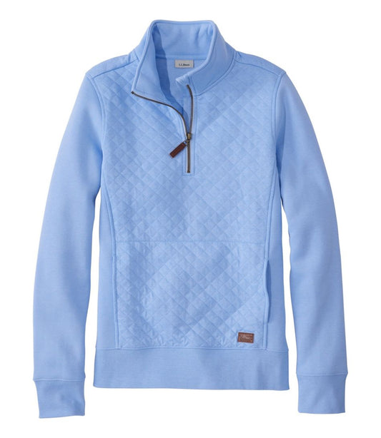 L.L.Bean | Women's Quilted Quarter-Zip Pullover