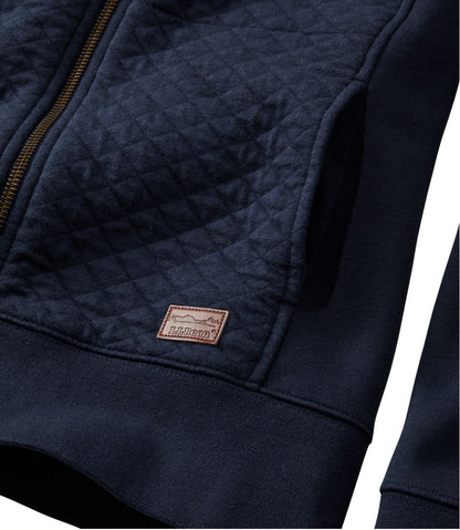 L.L.Bean | Women's Quilted Full-Zip Sweatshirt