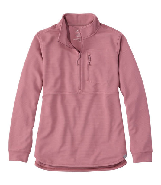 L.L.Bean | Women's VentureStretch Ottoman 1/4 Zip Pullover