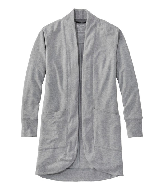 L.L.Bean | Women's SoftFlex Long Open Cardigan