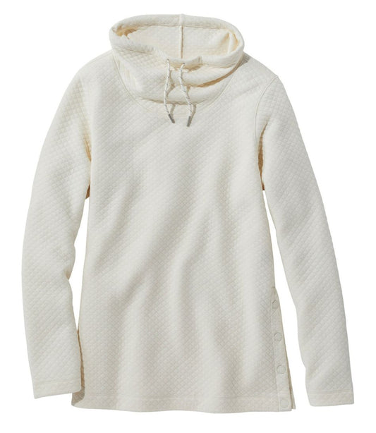 L.L.Bean | Women's SoftLight Quilted Top, Funnelneck Pullover