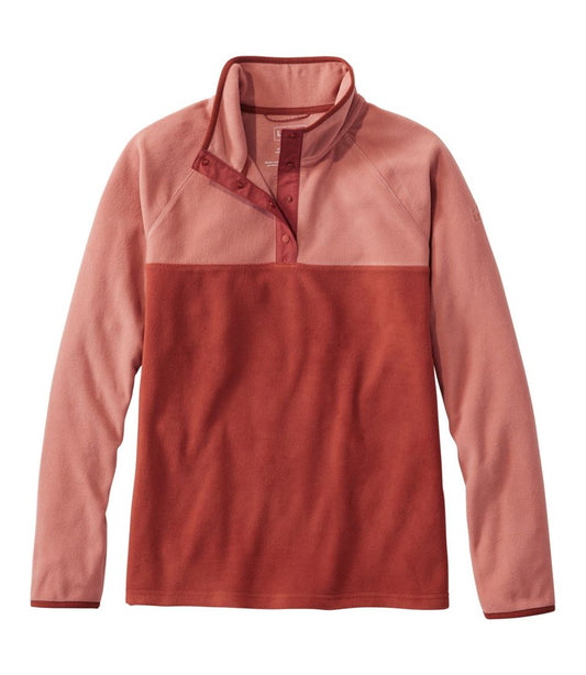 L.L.Bean | Women's All Season Access Fleece Pullover, Colorblock