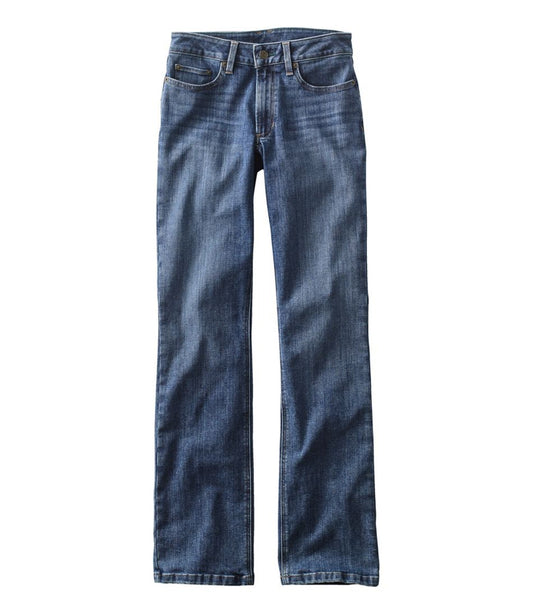 L.L.Bean | Women's BeanFlex® Jeans, Mid-Rise Bootcut