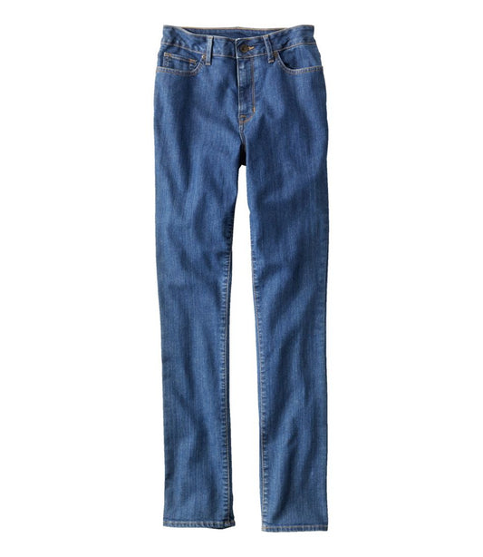 L.L.Bean | Women's True Shape Jeans, High-Rise Slim-Leg