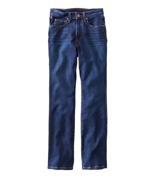 L.L.Bean | Women's L.L.Bean Everyday Stretch Jeans, High-Rise Mini Bootcut Ankle