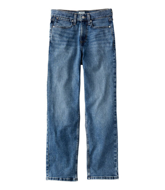 L.L.Bean | Women's 207 Vintage Jeans, High-Rise Stovepipe Ankle