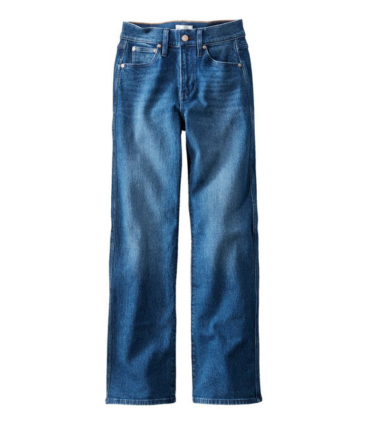 L.L.Bean | Women's Signature Original Jeans, High-Rise Straight-Leg