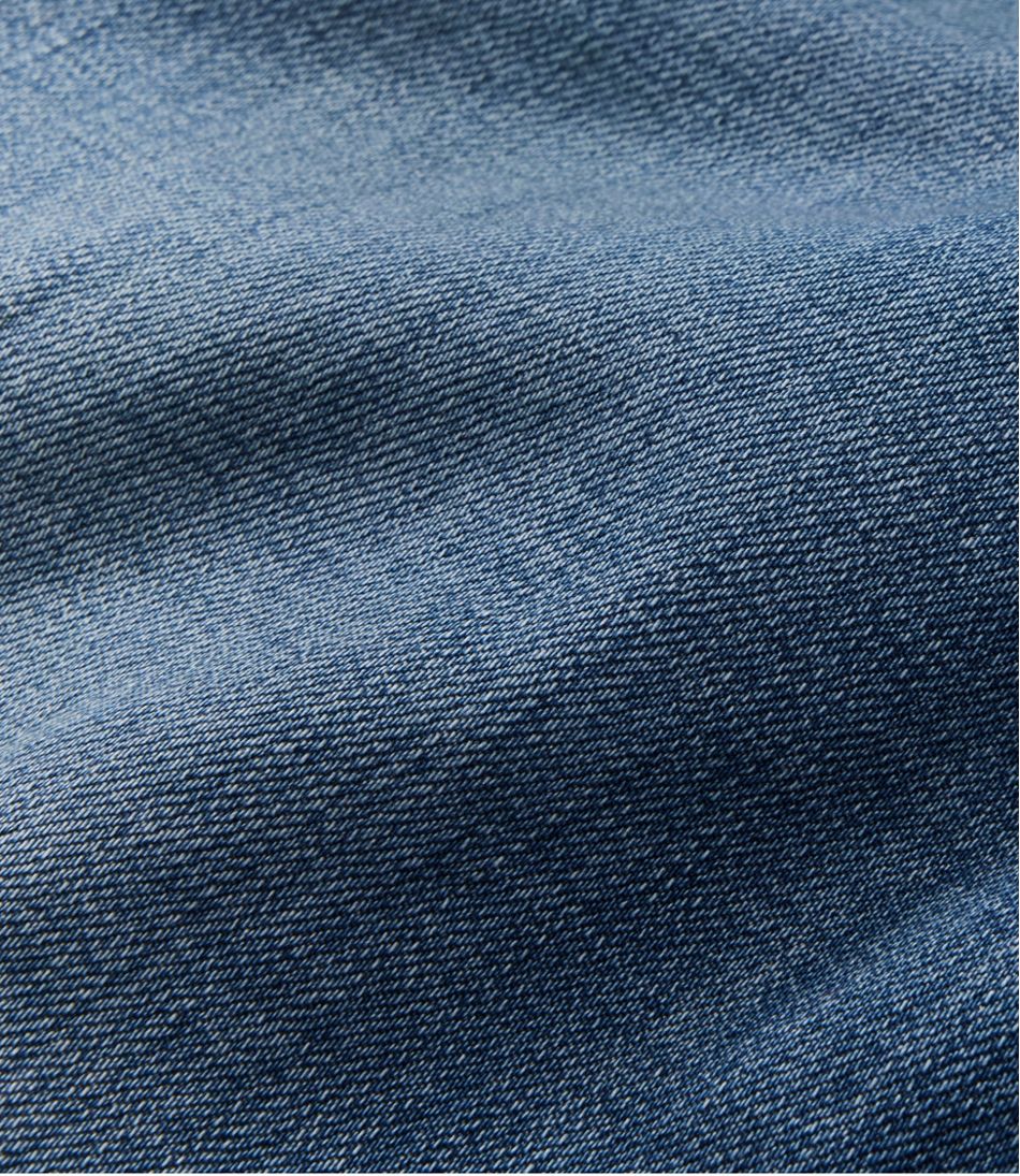 L.L.Bean | Women's Signature Organic Denim Boyfriend Jeans, Low-Rise Straight-Leg