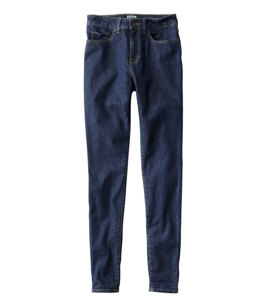 L.L.Bean | Women's True Shape Jeans, High-Rise Skinny-Leg