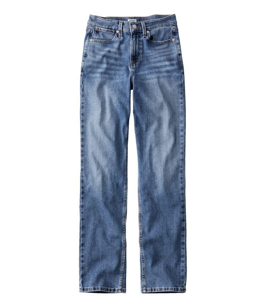 L.L.Bean | Women's 207 Vintage Jeans, High-Rise Straight-Leg